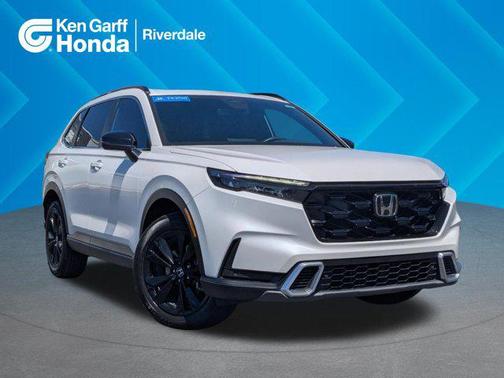 Platinum White Pearl 2024 Honda CR-V Hybrid Sport Touring AWD