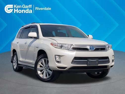 Blizzard Pearl 2012 Toyota Highlander Hybrid Limited