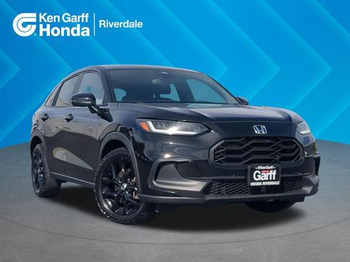 Crystal Black Pearl 2024 Honda HR-V Sport
