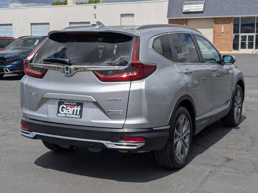 Lunar Silver Metallic 2021 Honda CR-V Hybrid Touring