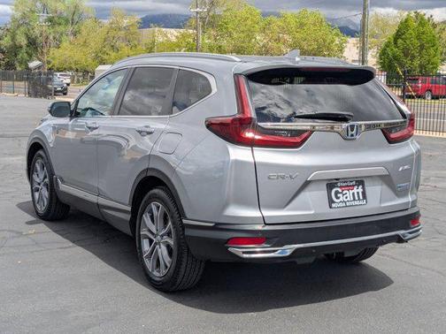 Lunar Silver Metallic 2021 Honda CR-V Hybrid Touring