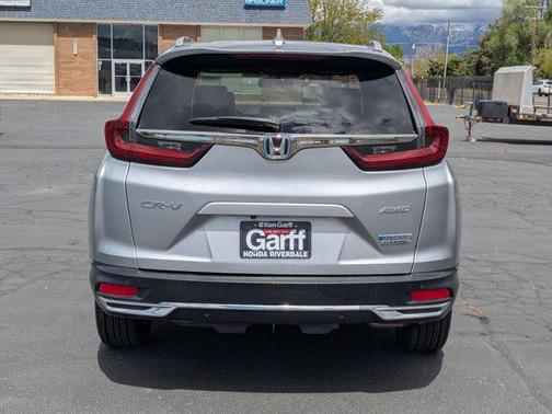 Lunar Silver Metallic 2021 Honda CR-V Hybrid Touring
