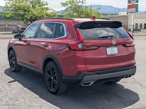 Radiant Red Metallic 2024 Honda CR-V Hybrid Sport Touring AWD