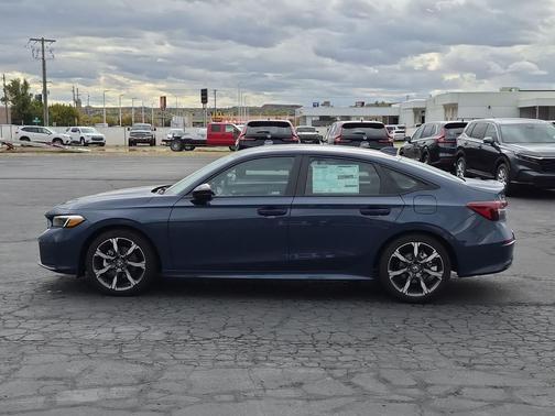 Blue Lagoon Pearl 2026 Honda Civic Hybrid Sport Touring