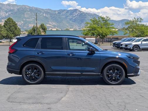 Canyon River Blue Metallic 2026 Honda CR-V Hybrid Sport Touring AWD