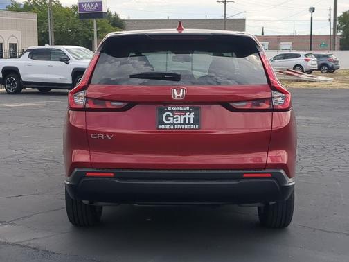 Radiant Red 2026 Honda CR-V EX AWD