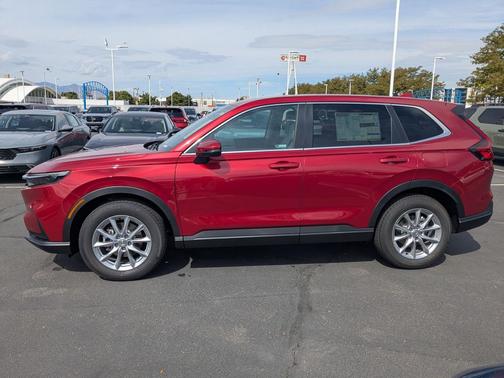 Radiant Red 2026 Honda CR-V EX AWD
