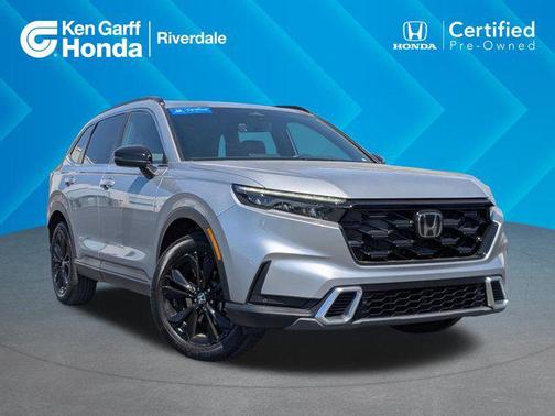Lunar Silver Metallic 2023 Honda CR-V Hybrid Sport Touring AWD