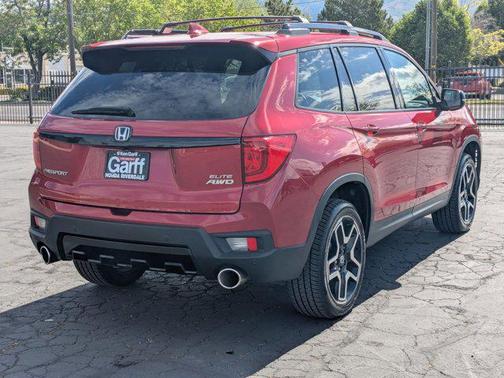 Radiant Red Metallic II 2023 Honda Passport AWD Elite