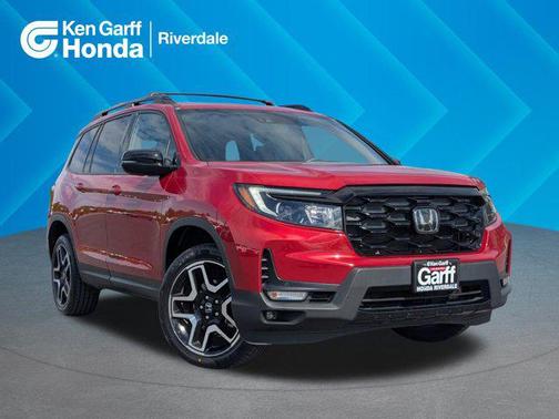 Radiant Red Metallic II 2023 Honda Passport AWD Elite