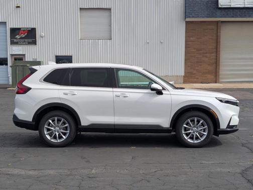 Platinum White Pearl 2026 Honda CR-V EX AWD