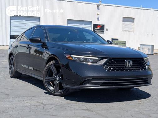 Crystal Black Pearl 2024 Honda Accord Hybrid Sport-L