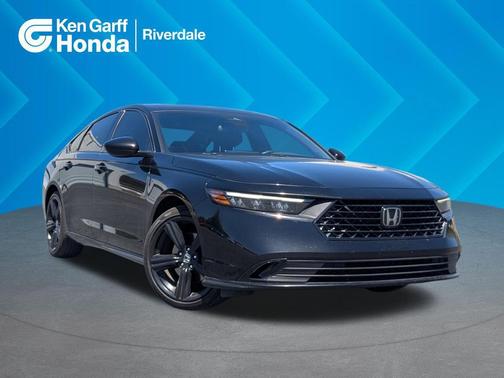 Crystal Black Pearl 2024 Honda Accord Hybrid Sport-L