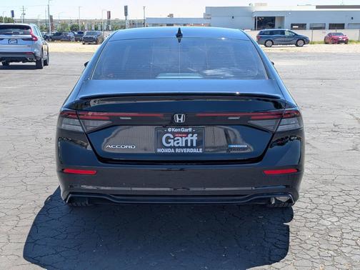 Crystal Black Pearl 2024 Honda Accord Hybrid Sport-L