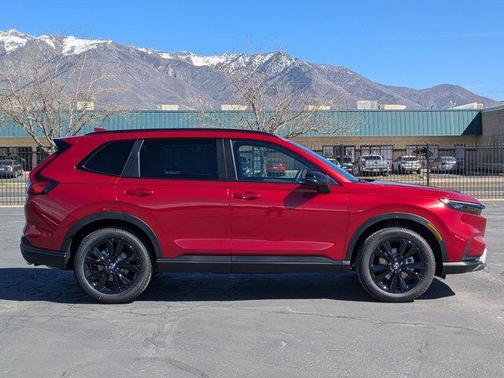 Radiant Red Metallic 2026 Honda CR-V Hybrid Sport Touring AWD