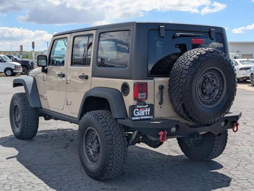 Mojave Sand Clearcoat 2016 Jeep Wrangler Unlimited Rubicon
