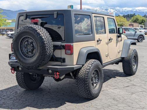 Mojave Sand Clearcoat 2016 Jeep Wrangler Unlimited Rubicon
