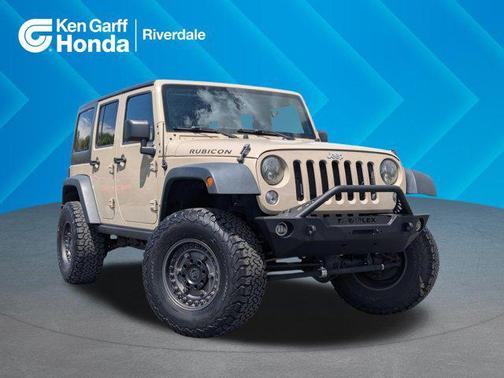 Mojave Sand Clearcoat 2016 Jeep Wrangler Unlimited Rubicon