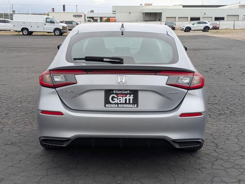 Solar Silver Metallic 2025 Honda Civic Sport