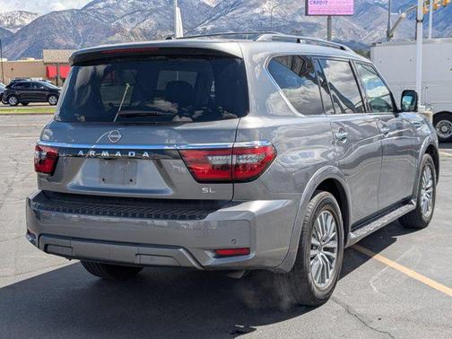 Gun Metallic 2021 Nissan Armada SL 4WD