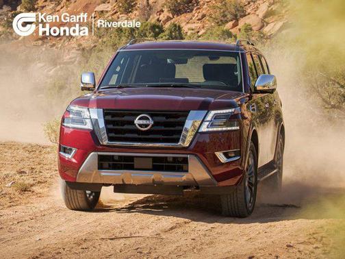 Gun Metallic 2021 Nissan Armada SL 4WD