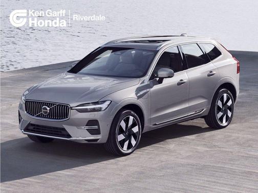 Denim Blue Metallic 2024 Volvo XC60 Recharge Plug-In Hybrid T8 Plus Dark Theme