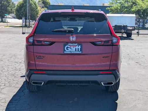 Radiant Red Metallic 2026 Honda CR-V Hybrid Sport-L AWD