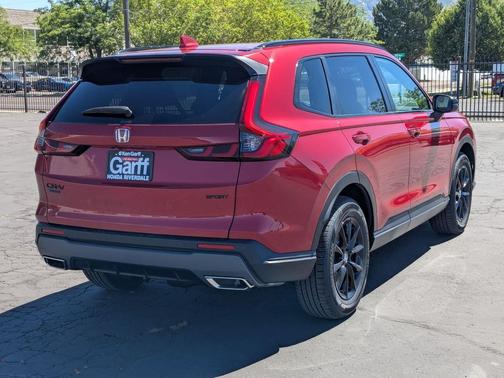 Radiant Red Metallic 2026 Honda CR-V Hybrid Sport-L AWD