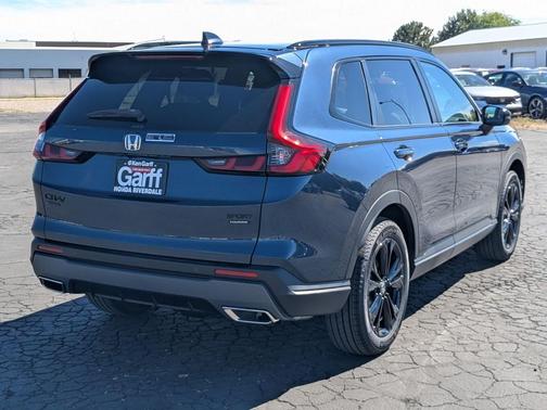 Canyon River Blue Metallic 2026 Honda CR-V Hybrid Sport Touring AWD
