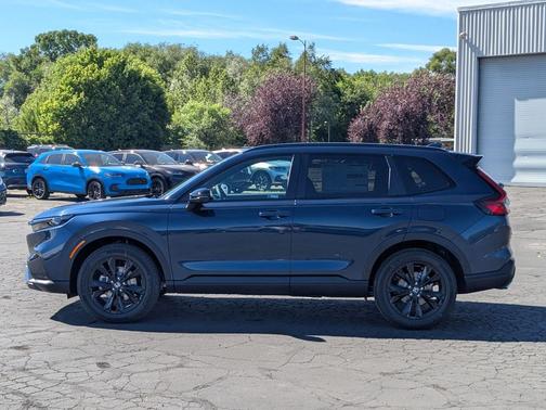 Canyon River Blue Metallic 2026 Honda CR-V Hybrid Sport Touring AWD