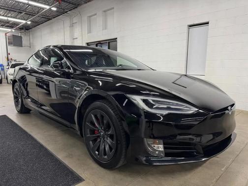 Solid Black 2020 Tesla Model S Performance