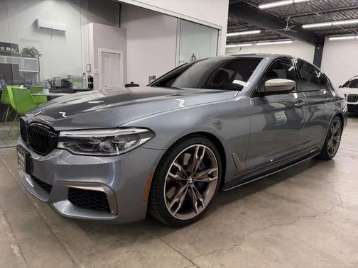 Bluestone Metallic 2019 BMW M550 i Xdrive