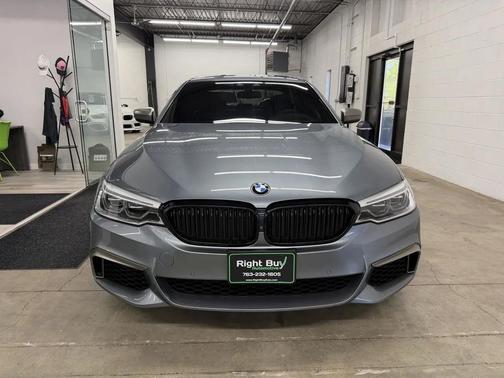 Bluestone Metallic 2019 BMW M550 i Xdrive