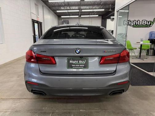 Bluestone Metallic 2019 BMW M550 i Xdrive