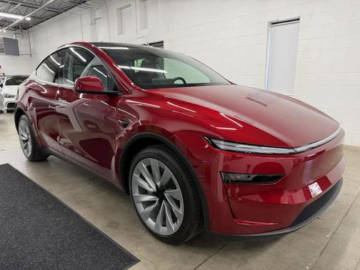 Ultra Red 2026 Tesla Model Y Long Range Launch Series