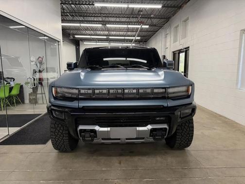 Neptune Blue Matte 2024 GMC HUMMER EV SUV 3X