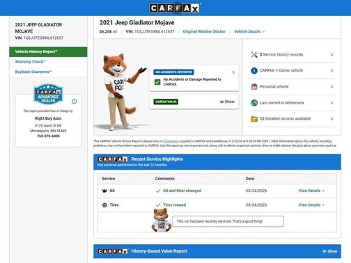 Bright White Clearcoat 2021 Jeep Gladiator Mojave 4x4