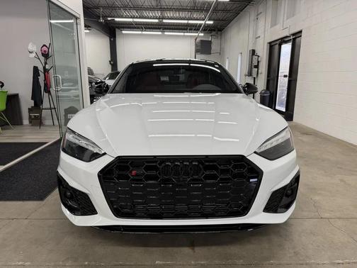 Glacier White Metallic 2024 Audi S5 Premium Plus TFSI quattro Tiptronic