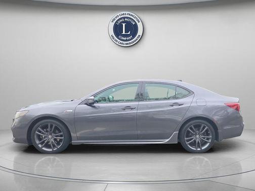Gray 2018 Acura TLX V6 A-Spec