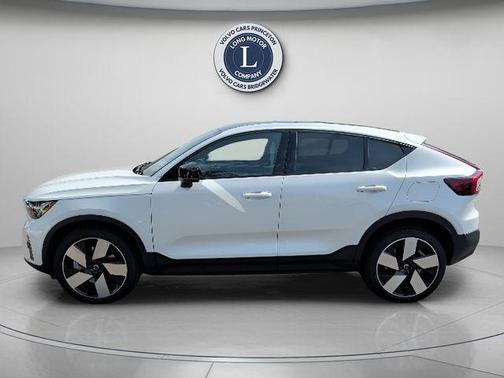 Crystal White 2023 Volvo C40 Recharge Pure Electric Twin Ultimate