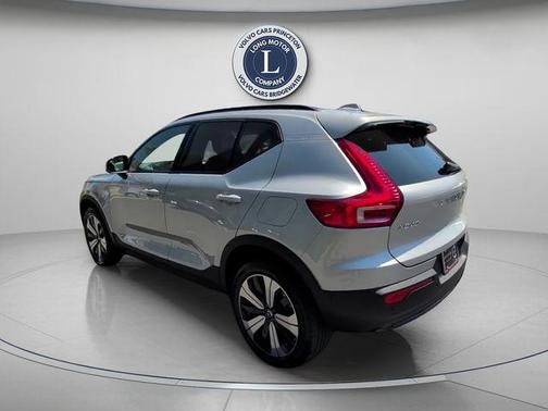 Silver 2023 Volvo XC40 Recharge Pure Electric Twin Plus