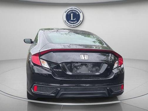 Black 2016 Honda Civic LX-P