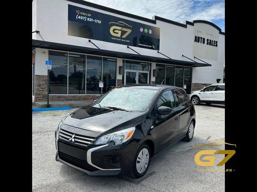 Jet Black Metallic 2024 Mitsubishi Mirage LE