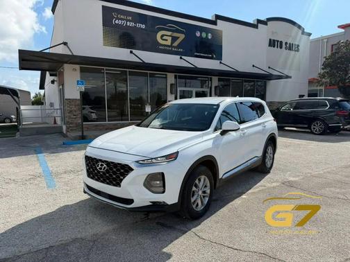 Quartz White 2020 Hyundai SANTA FE SEL 2.4