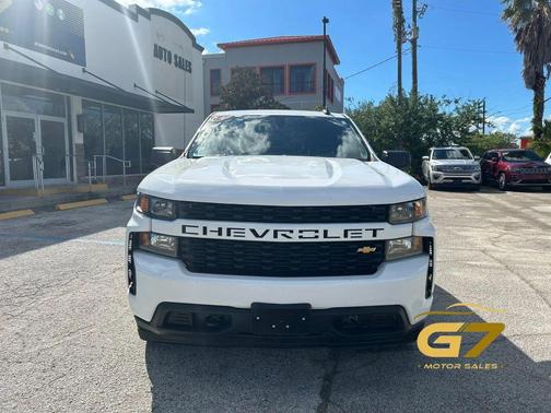 Summit White 2021 Chevrolet Silverado 1500 Custom