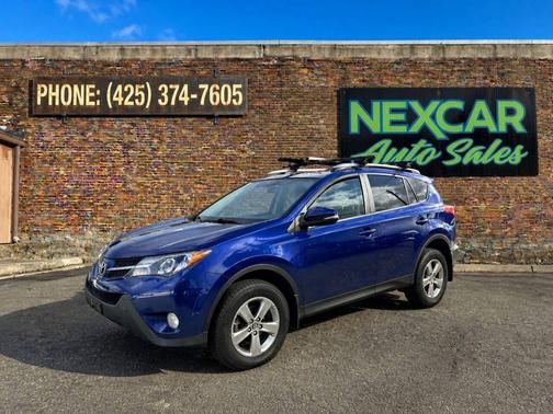 Blue Crush Metallic 2015 Toyota RAV4 XLE
