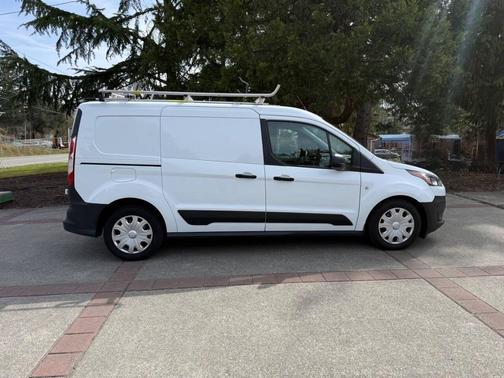 Frozen White 2019 Ford Transit Connect XL