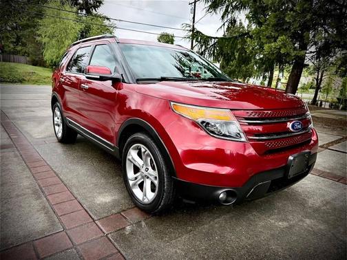 Ruby Red Metallic Tinted Clearcoat 2013 Ford Explorer Limited