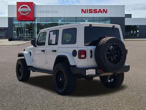 Bright White 2021 Jeep Wrangler Unlimited Sahara