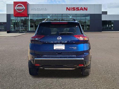 Deep Ocean Blue Pearl 2026 Nissan Rogue Platinum